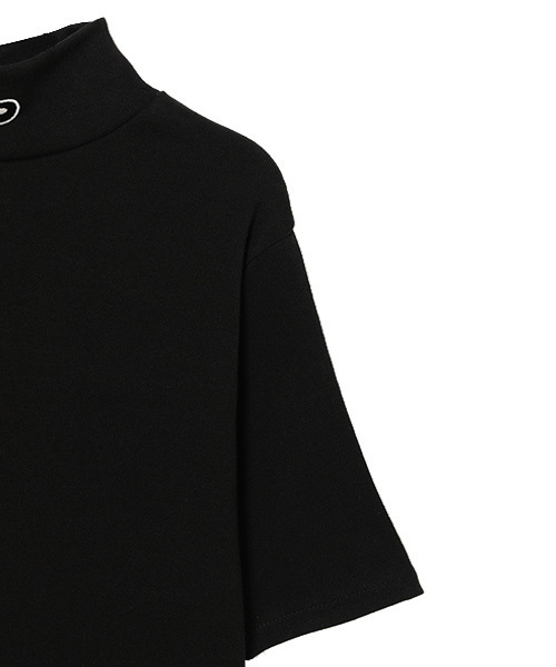 Candy Stripper(キャンディストリッパー)の「CAN HIGHNECK トップス(Tシャツ/カットソー・レディース・ブラック/パープル/ピンク/グリーン/イエロー・2)」の8枚目の写真