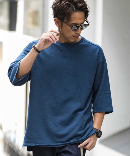 A.S.M（エーエスエム）の「スウェット裏毛オーバーサイズ7分袖