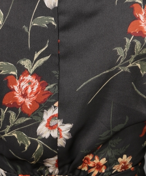 Andemiu（アンデミュウ）の「【WEB限定】ハナガラシャツワンピース 814313（シャツワンピース・レディース・ブラック/ライトグリーン・FREE）」の10枚目の写真