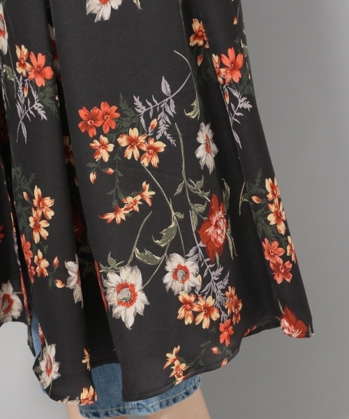 Andemiu（アンデミュウ）の「【WEB限定】ハナガラシャツワンピース 814313（シャツワンピース・レディース・ブラック/ライトグリーン・FREE）」の16枚目の写真