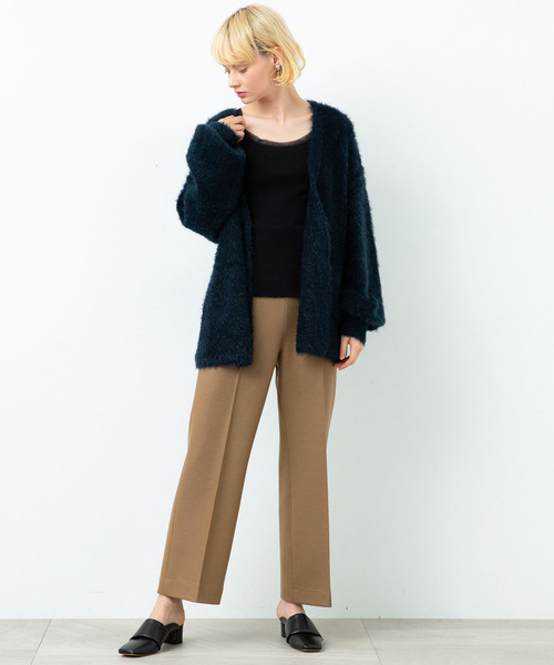 city（シティ）の「【CITY】SHAGGY KNIT CD（カーディガン/ボレロ・レディース・ブラック/ネイビー/イエロー・1）」の21枚目の写真