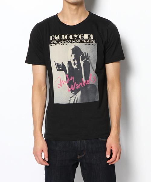 HYSTERIC GLAMOUR（ヒステリックグラマー）の「MOVIE MAGAZINE pt T-SH（Tシャツ/カットソー・メンズ・ホワイト/ブルー/ブラック・SMALL/MEDIUM/LARGE）」の3枚目の写真