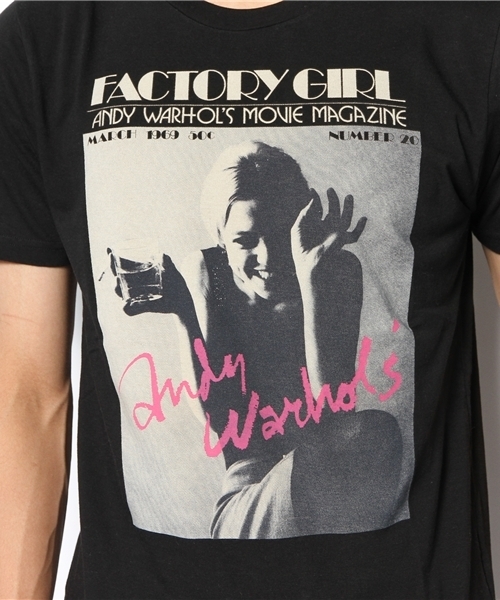 HYSTERIC GLAMOUR（ヒステリックグラマー）の「MOVIE MAGAZINE pt T-SH（Tシャツ/カットソー・メンズ・ホワイト/ブルー/ブラック・SMALL/MEDIUM/LARGE）」の6枚目の写真