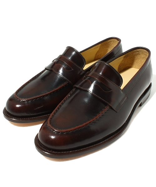 Lui's（ルイス）の「DUSIT コインローファー（ドレスシューズ・メンズ・ブラック/ブラウン・41/42/43）」の5枚目の写真