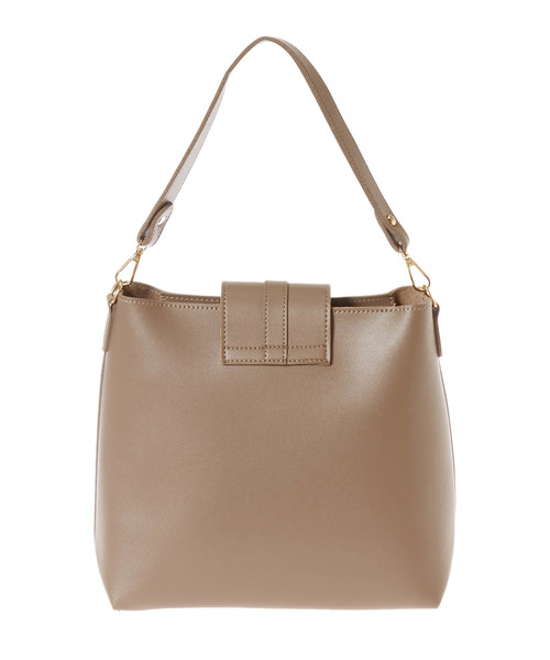 Edit Sheen（エディットシーン）の「ポーチ付きスクエア2wayバッグ（ショルダーバッグ・レディース・ブラック/モカ・FREE）」の8枚目の写真