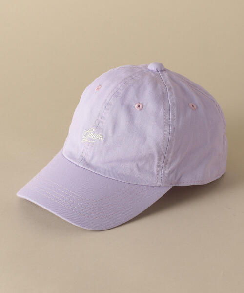 green label relaxing(グリーンレーベルリラクシング)の「GLR GREENキャップ②(キャップ・キッズ・ダークブラウン/ブラック/ネイビー/ダークグリーン/ライラック/ベージュ/ライトグレー/ピンク/ライム/パープル/ホワイト/コバルトブルー/ライトピンク・54-56cm/52-54cm)」の11枚目の写真