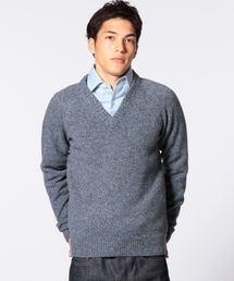 UNITED ARROWS | UAS ミックスVネックニット(ニット/セーター)