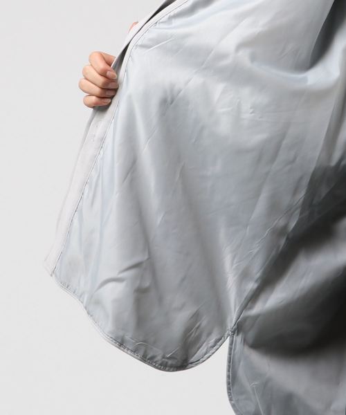 archives（アルシーヴ）の「CPOシャツジャケット（ミリタリージャケット・レディース・カーキ/アイボリー/シルバーグレー/モカ/ブラック・MEDIUM）」の7枚目の写真