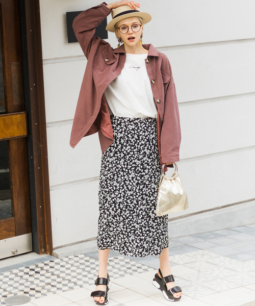 archives（アルシーヴ）の「CPOシャツジャケット（ミリタリージャケット・レディース・カーキ/アイボリー/シルバーグレー/モカ/ブラック・MEDIUM）」の5枚目の写真