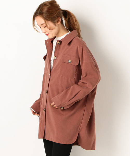 archives（アルシーヴ）の「CPOシャツジャケット（ミリタリージャケット・レディース・カーキ/アイボリー/シルバーグレー/モカ/ブラック・MEDIUM）」の13枚目の写真