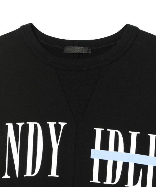 Candy Stripper（キャンディストリッパー）の「DULL CANDY SWEAT ワンピース（ワンピース・レディース・ブラック/ヘザーグレー/パープル・2）」の5枚目の写真