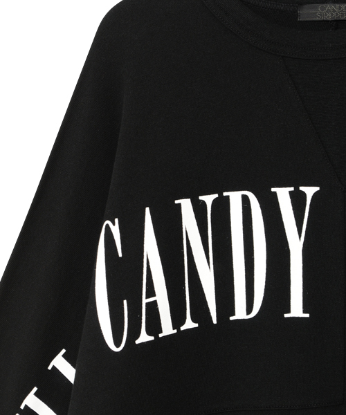 Candy Stripper（キャンディストリッパー）の「DULL CANDY SWEAT ワンピース（ワンピース・レディース・ブラック/ヘザーグレー/パープル・2）」の11枚目の写真