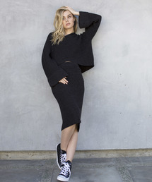 ALEXIA STAM | Knit Midi Skirt/ニットスカート(スカート)