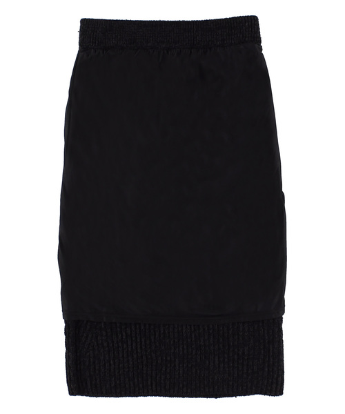 ALEXIA STAM（アリシアスタン）の「Knit Midi Skirt/ニットスカート（スカート・レディース・ブラック/ベージュ・FREE）」の13枚目の写真