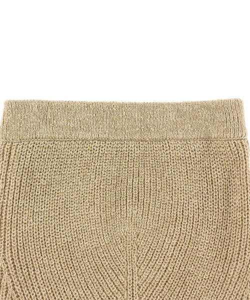 ALEXIA STAM（アリシアスタン）の「Knit Midi Skirt/ニットスカート（スカート・レディース・ブラック/ベージュ・FREE）」の19枚目の写真