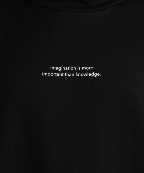 WEGO（ウィゴー）の「WEGO/ポンチモックネック5分袖Tシャツ（Tシャツ/カットソー・メンズ・ブラック/ホワイト・MEDIUM/LARGE）」の14枚目の写真