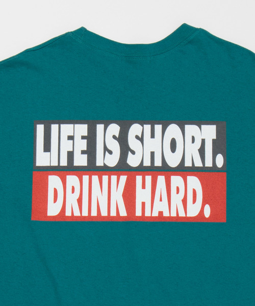 DING（ディング）の「DING/LIFE IS SHORT Tシャツ（Tシャツ/カットソー・レディース・オレンジ/グリーン/ホワイト・FREE）」の11枚目の写真