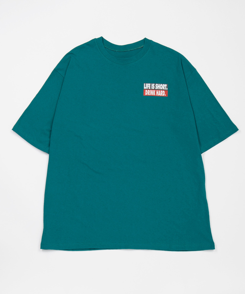 DING（ディング）の「DING/LIFE IS SHORT Tシャツ（Tシャツ/カットソー・レディース・オレンジ/グリーン/ホワイト・FREE）」の21枚目の写真