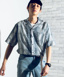 WEGO | WEGO/パターンプリント半袖オープンカラーシャツ(シャツ/ブラウス)