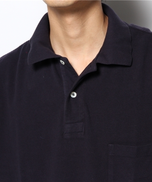 BEAMS（ビームス）の「○SCYE×BEAMS / 別注 BIG POLO（ポロシャツ・メンズ・ホワイト/レッド/ネイビー・36/38）」の8枚目の写真
