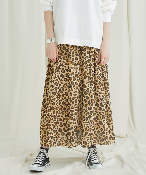 STUDIOUS（ステュディオス）の「【STUDIOUS】レオパード ロング