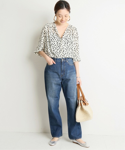 セール】《追加2》LE DENIM ストレートデニムパンツ◇（デニム