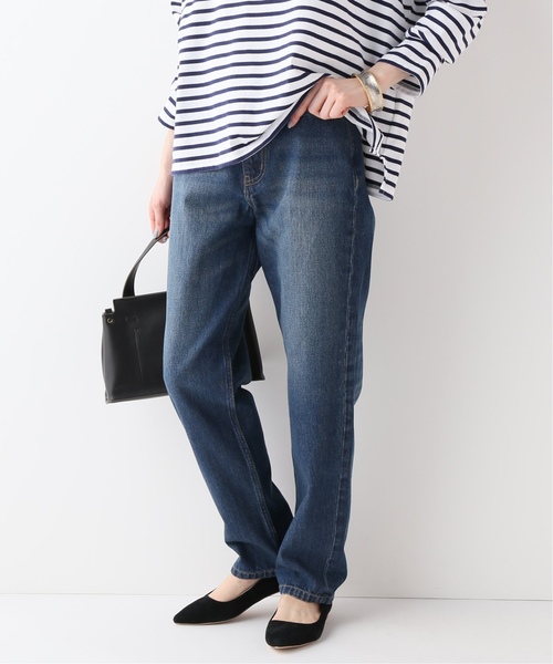 ◇SLOBE IENA◇ LE DENIMチルトワイドストレートデニム36 セール】LE DENIMチルトワイドストレートデニム（デニムパンツ