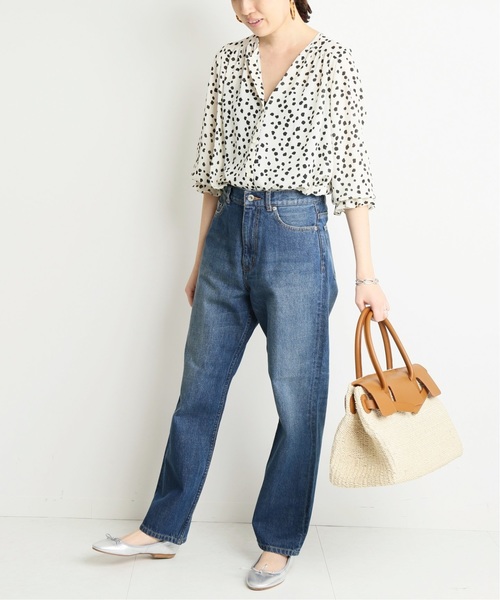 セール】《追加2》LE DENIM ストレートデニムパンツ◇（デニム