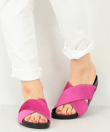 Ray BEAMS | MOHI / ヘアカーフ クロス サンダル(サンダル)