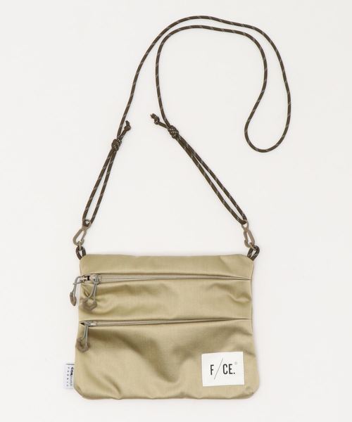 F/CE. (エフシーイー)の「【F/CE.】SATIN SACOCHE(ボディバッグ/ウエストポーチ・メンズ・ブラック/グレー/ベージュ・FREE)」の1枚目の写真