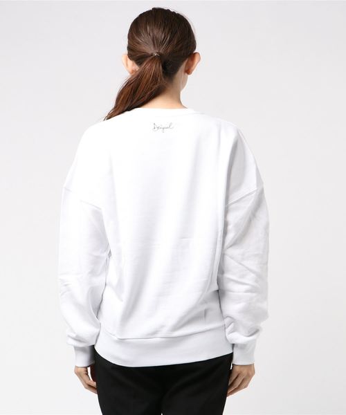 Desigual（デシグアル）の「スウェットロングスリーブ MONI（スウェット・レディース・ホワイト・L/M/S/2L）」の3枚目の写真