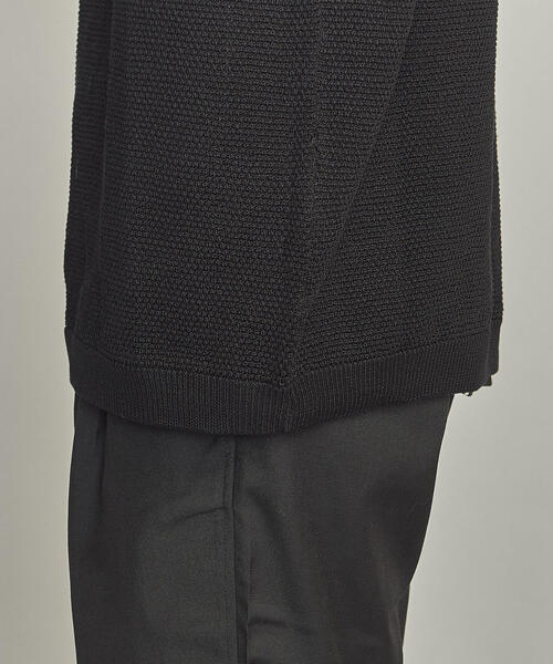 BEAUTY&YOUTH UNITED ARROWS（ビューティーアンドユースユナイテッドアローズ）の「BY クリアピケ コットン ベスト（ベスト・メンズ・ブラック/ベージュ/オレンジ系その他/ネイビー・S/M/L/XL）」の17枚目の写真