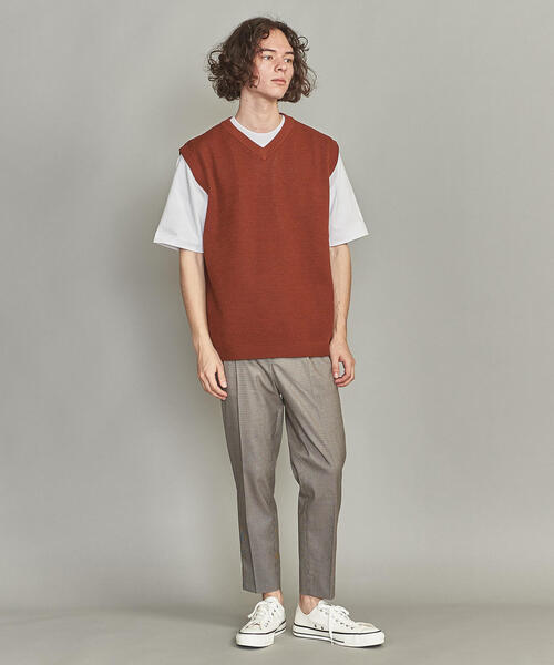 BEAUTY&YOUTH UNITED ARROWS（ビューティーアンドユースユナイテッドアローズ）の「BY クリアピケ コットン ベスト（ベスト・メンズ・ブラック/ベージュ/オレンジ系その他/ネイビー・S/M/L/XL）」の20枚目の写真