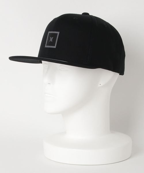 Black Hurley Storm Icon Surf Hat