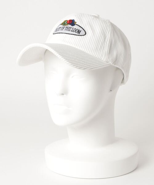 FRUIT OF THE LOOM(フルーツオブザルーム)の「FRUIT OF THE LOOM CORDUROY LOWCAP(キャップ・メンズ・ブラック/ブラウン/オフホワイト/グリーン・FREE)」の9枚目の写真