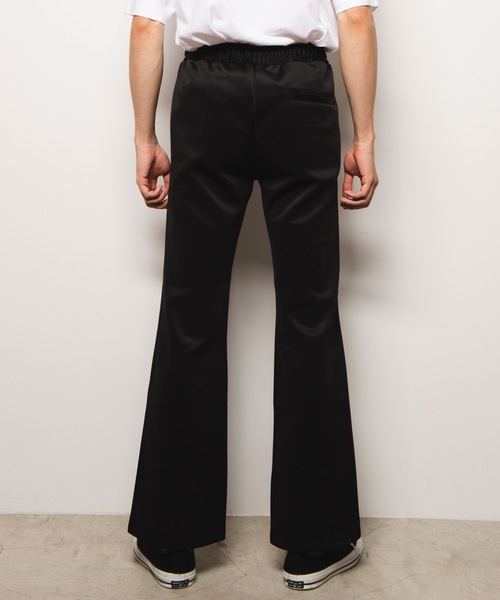 WEGO（ウィゴー）の「WEGO/ポンチフレアイージーパンツ（スラックス・メンズ・ブラック/キャメル・LARGE/MEDIUM）」の7枚目の写真