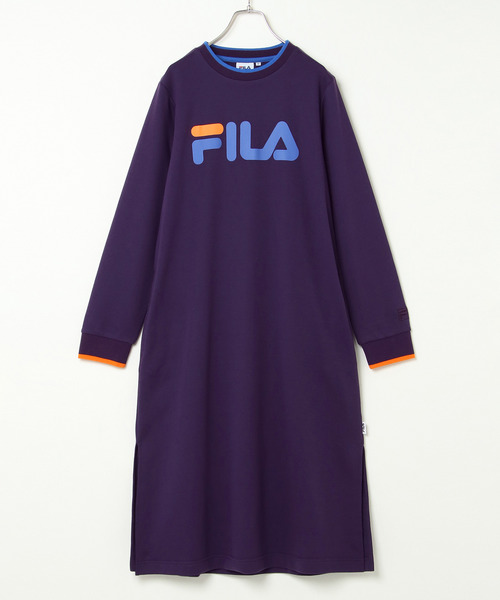 セール ブランド古着 長袖ワンピース ワンピース Fila フィラ のファッション通販 Zozoused