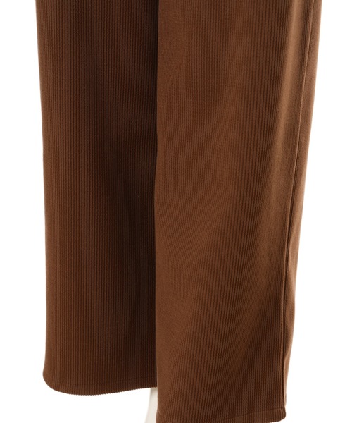 fifth(フィフス)の「ウエストリボンリブロングカラーワイドパンツ(その他パンツ・レディース・ブラウン/ブルー/オフホワイト・MEDIUM)」の10枚目の写真