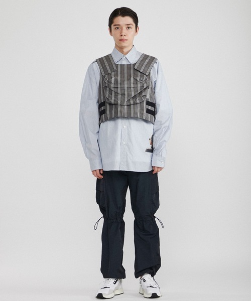 Name.（ネーム）の「【Name.】ユーティリティーベスト/NMVE-20SS-001（ベスト・メンズ・グレー・FREE）」の5枚目の写真