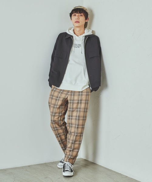 WEGO（ウィゴー）の「WEGO/【セットアップ対応商品】TRチェックペグトップスラックス（スラックス・メンズ・ベージュ系その他3/ブラウン系その他2/ベージュ系その他2・LARGE/MEDIUM/SMALL）」の22枚目の写真