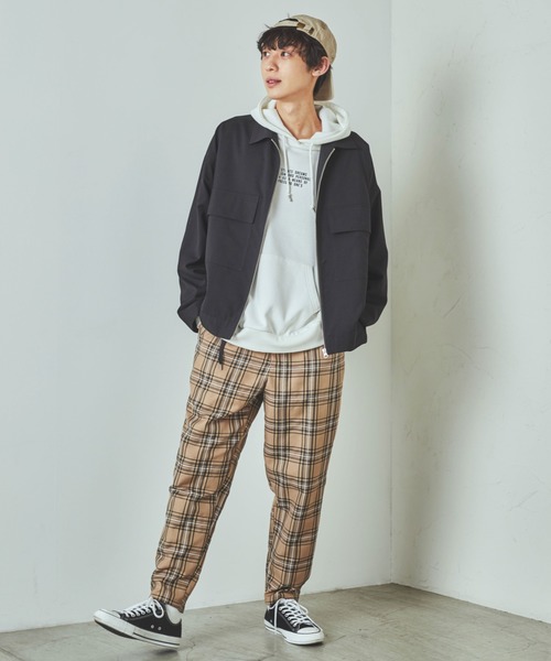 WEGO（ウィゴー）の「WEGO/【セットアップ対応商品】TRチェックペグトップスラックス（スラックス・メンズ・ベージュ系その他3/ブラウン系その他2/ベージュ系その他2・LARGE/MEDIUM/SMALL）」の21枚目の写真