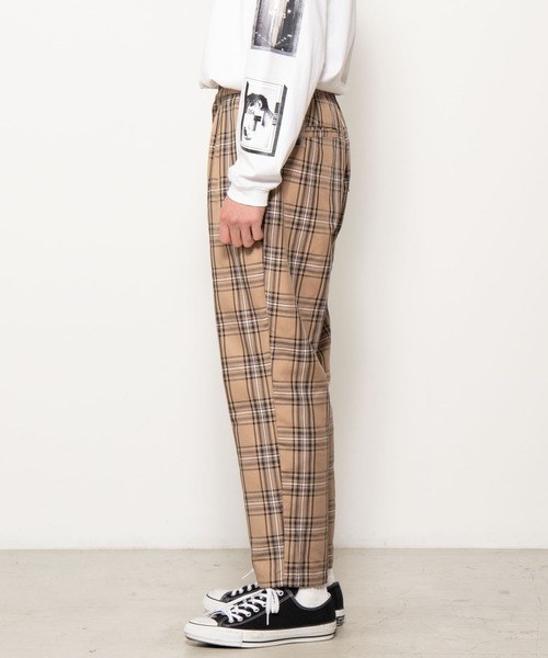 WEGO（ウィゴー）の「WEGO/【セットアップ対応商品】TRチェックペグトップスラックス（スラックス・メンズ・ベージュ系その他3/ブラウン系その他2/ベージュ系その他2・LARGE/MEDIUM/SMALL）」の7枚目の写真