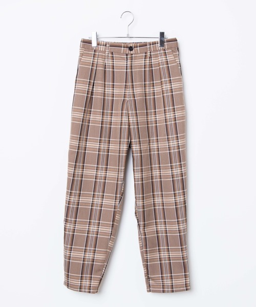 WEGO（ウィゴー）の「WEGO/【セットアップ対応商品】TRチェックペグトップスラックス（スラックス・メンズ・ベージュ系その他3/ブラウン系その他2/ベージュ系その他2・LARGE/MEDIUM/SMALL）」の17枚目の写真