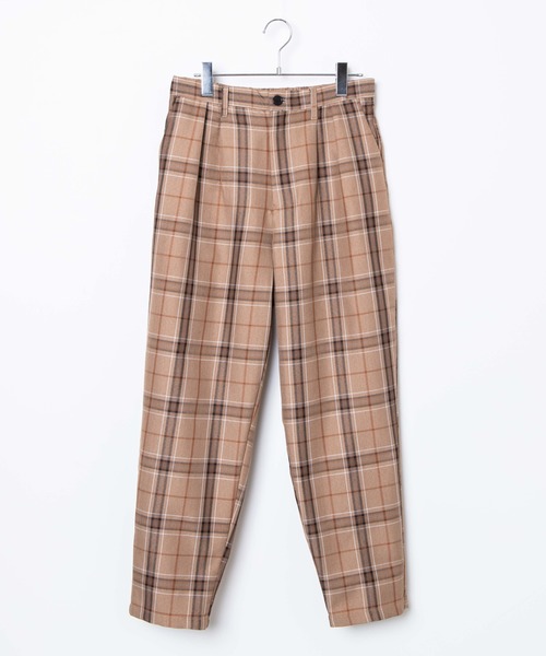 WEGO（ウィゴー）の「WEGO/【セットアップ対応商品】TRチェックペグトップスラックス（スラックス・メンズ・ベージュ系その他3/ブラウン系その他2/ベージュ系その他2・LARGE/MEDIUM/SMALL）」の16枚目の写真