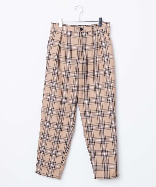 WEGO（ウィゴー）の「WEGO/【セットアップ対応商品】TRチェックペグトップスラックス（スラックス・メンズ・ベージュ系その他3/ブラウン系その他2/ベージュ系その他2・LARGE/MEDIUM/SMALL）」の15枚目の写真