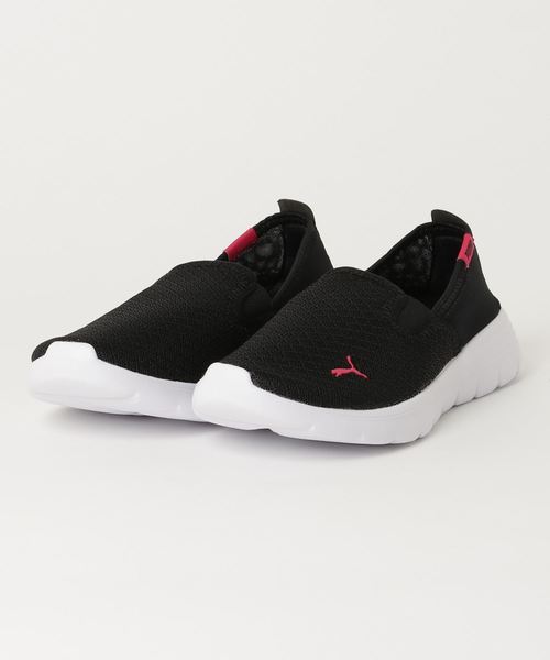 PUMA（プーマ）の「PUMA プーマ プーマ フレックス リニュー スリップオン スニーカー（スニーカー・レディース・グレー/ブラック×ホワイト/ブラック×ピンク・22.5cm/23.5cm/24.5cm/25.5cm/26.5cm/27.5cm/28.5cm/29.5cm/23.0cm/24.0cm/25.0cm/26.0cm/27.0cm/22.0cm/28.0cm/29.0cm/30.0cm）」の9枚目の写真