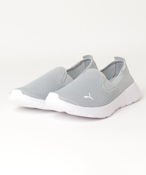 PUMA（プーマ）の「PUMA プーマ プーマ フレックス リニュー スリップオン スニーカー（スニーカー・レディース・グレー/ブラック×ホワイト/ブラック×ピンク・22.5cm/23.5cm/24.5cm/25.5cm/26.5cm/27.5cm/28.5cm/29.5cm/23.0cm/24.0cm/25.0cm/26.0cm/27.0cm/22.0cm/28.0cm/29.0cm/30.0cm）」の6枚目の写真