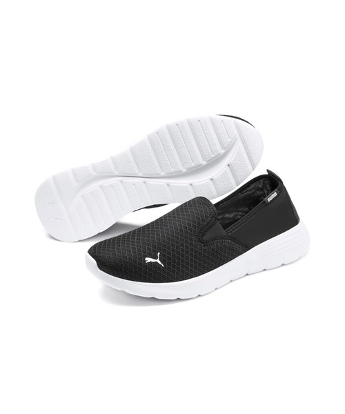 PUMA（プーマ）の「PUMA プーマ プーマ フレックス リニュー スリップオン スニーカー（スニーカー・レディース・グレー/ブラック×ホワイト/ブラック×ピンク・22.5cm/23.5cm/24.5cm/25.5cm/26.5cm/27.5cm/28.5cm/29.5cm/23.0cm/24.0cm/25.0cm/26.0cm/27.0cm/22.0cm/28.0cm/29.0cm/30.0cm）」の7枚目の写真