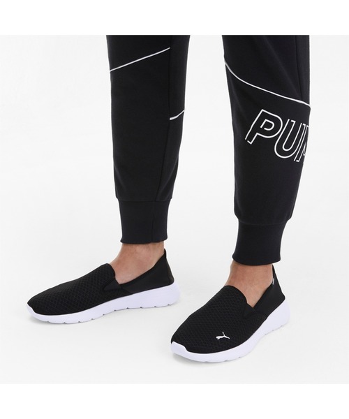 PUMA（プーマ）の「PUMA プーマ プーマ フレックス リニュー スリップオン スニーカー（スニーカー・レディース・グレー/ブラック×ホワイト/ブラック×ピンク・22.5cm/23.5cm/24.5cm/25.5cm/26.5cm/27.5cm/28.5cm/29.5cm/23.0cm/24.0cm/25.0cm/26.0cm/27.0cm/22.0cm/28.0cm/29.0cm/30.0cm）」の10枚目の写真