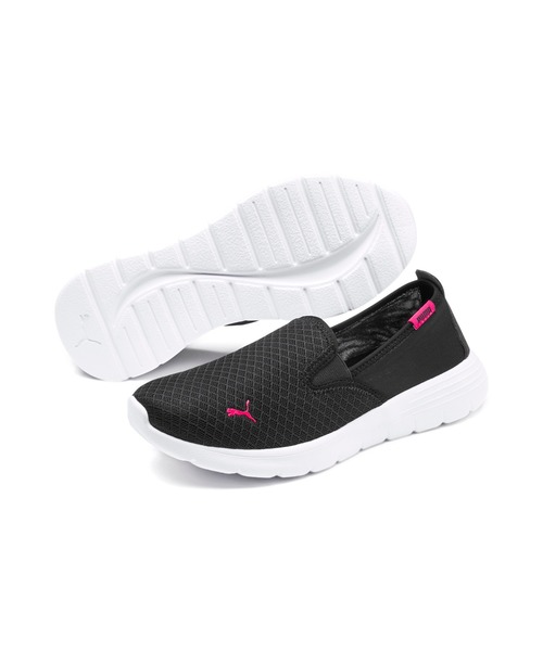 PUMA（プーマ）の「PUMA プーマ プーマ フレックス リニュー スリップオン スニーカー（スニーカー・レディース・グレー/ブラック×ホワイト/ブラック×ピンク・22.5cm/23.5cm/24.5cm/25.5cm/26.5cm/27.5cm/28.5cm/29.5cm/23.0cm/24.0cm/25.0cm/26.0cm/27.0cm/22.0cm/28.0cm/29.0cm/30.0cm）」の8枚目の写真